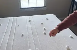 The pretty wild reason she puts cotton balls on her mattress (and why you should, too!)