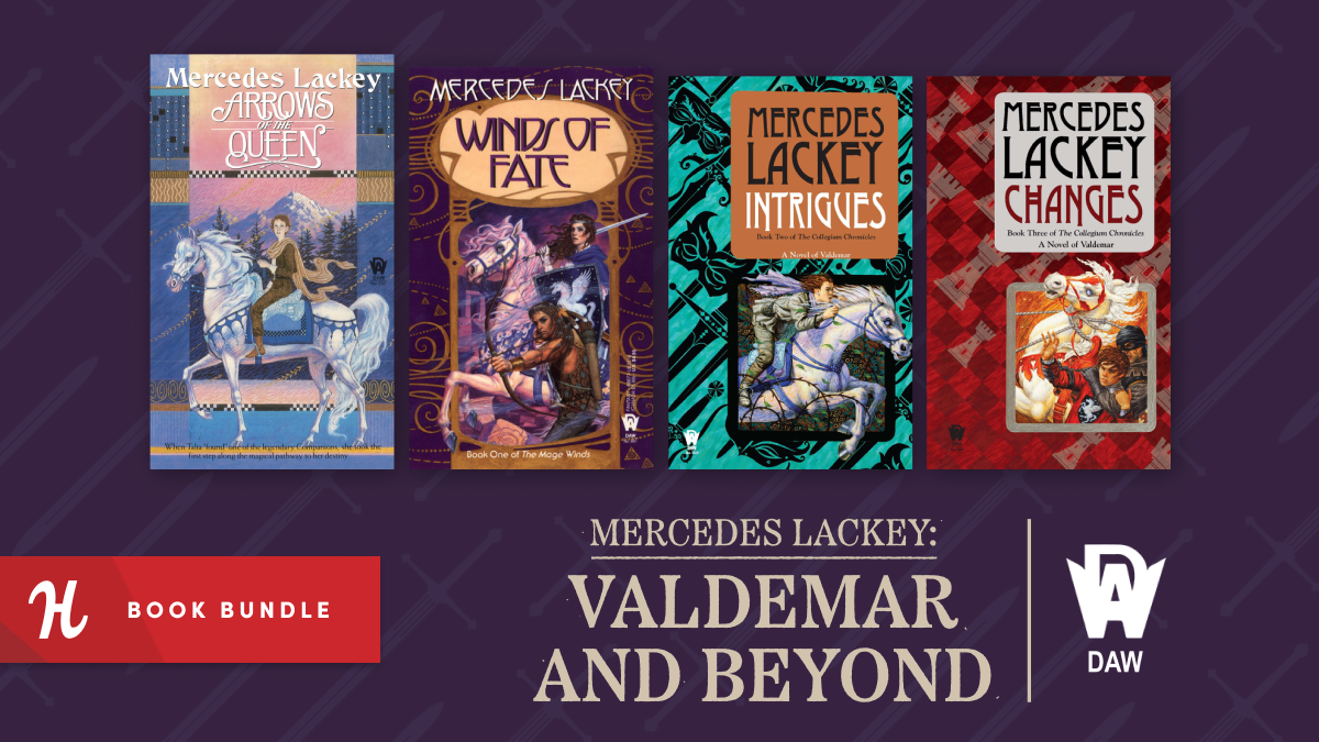 Tales of magic and mystery await in this 37-ebook bundle of Mercedes Lackey adventures! 