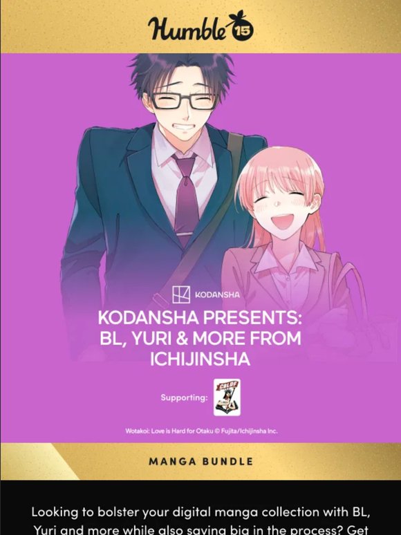 📚 Get over $1200 worth of BL, Yuri & Other Hit Ichijinsha Manga in one bundle!