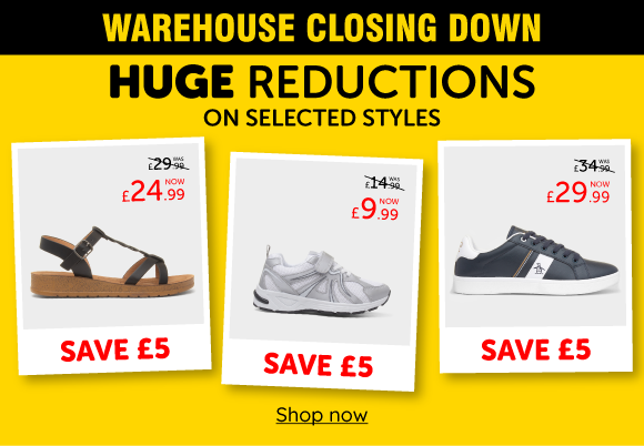 Warehouse closing down!