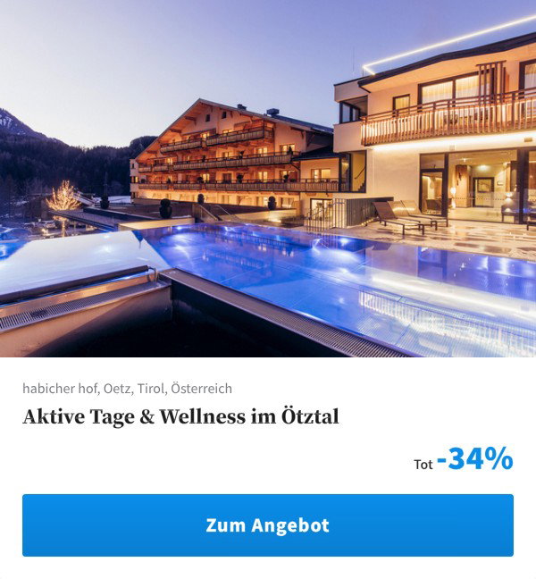 Aktive Tage & Wellness im Ötztal