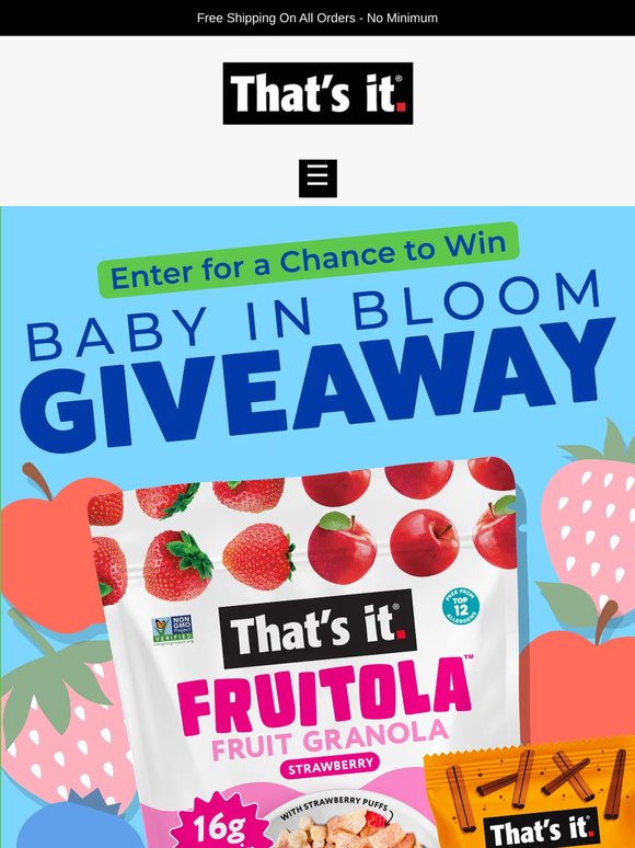 Baby in Bloom Giveaway Ends Soon 🌸