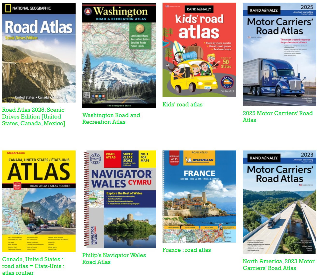Road Atlases