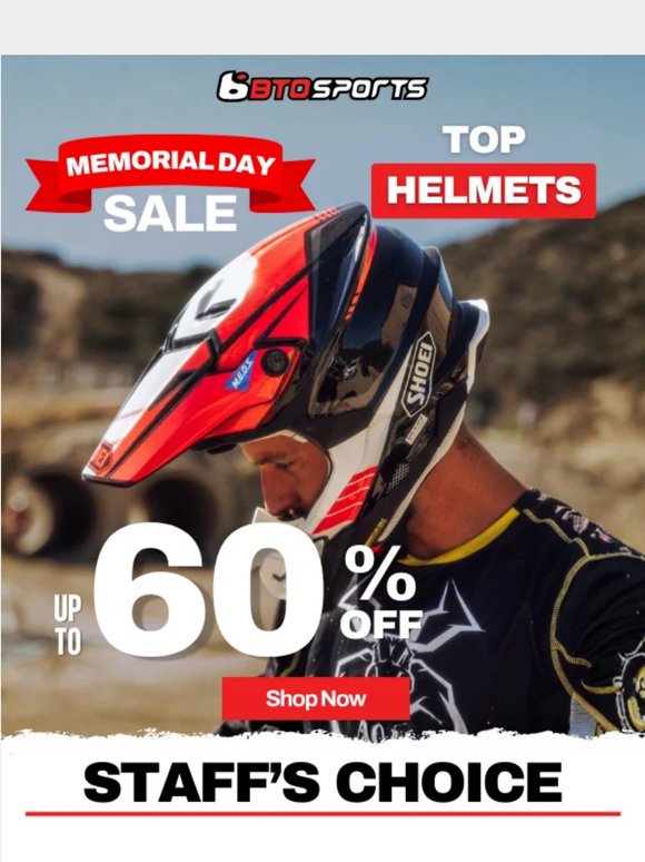 Top Helmet Picks Before The Memorial Day Sale Ends