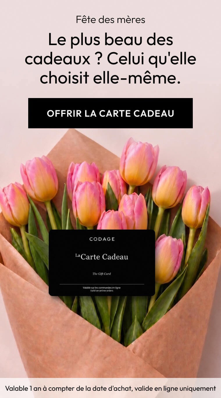 Carte cadeau Fête des mères Codage 1