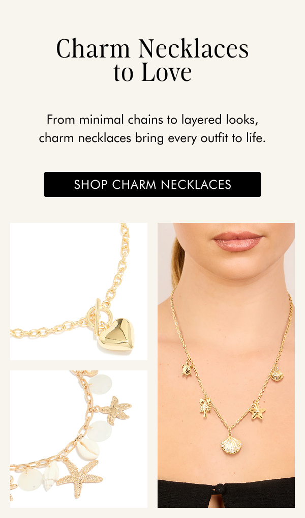 Charm Necklaces to Love