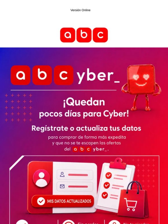 ¿Listo para Cyber? 👀