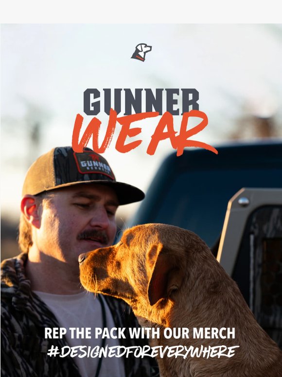 GUNNER Wear: Rep the pack