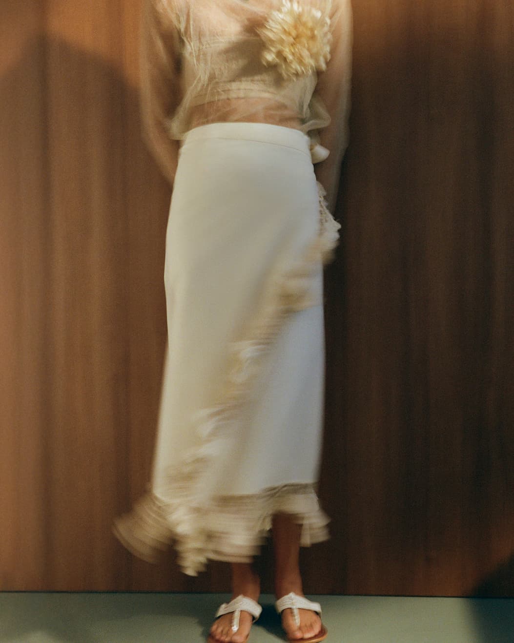 CROCHET WRAP SKIRT