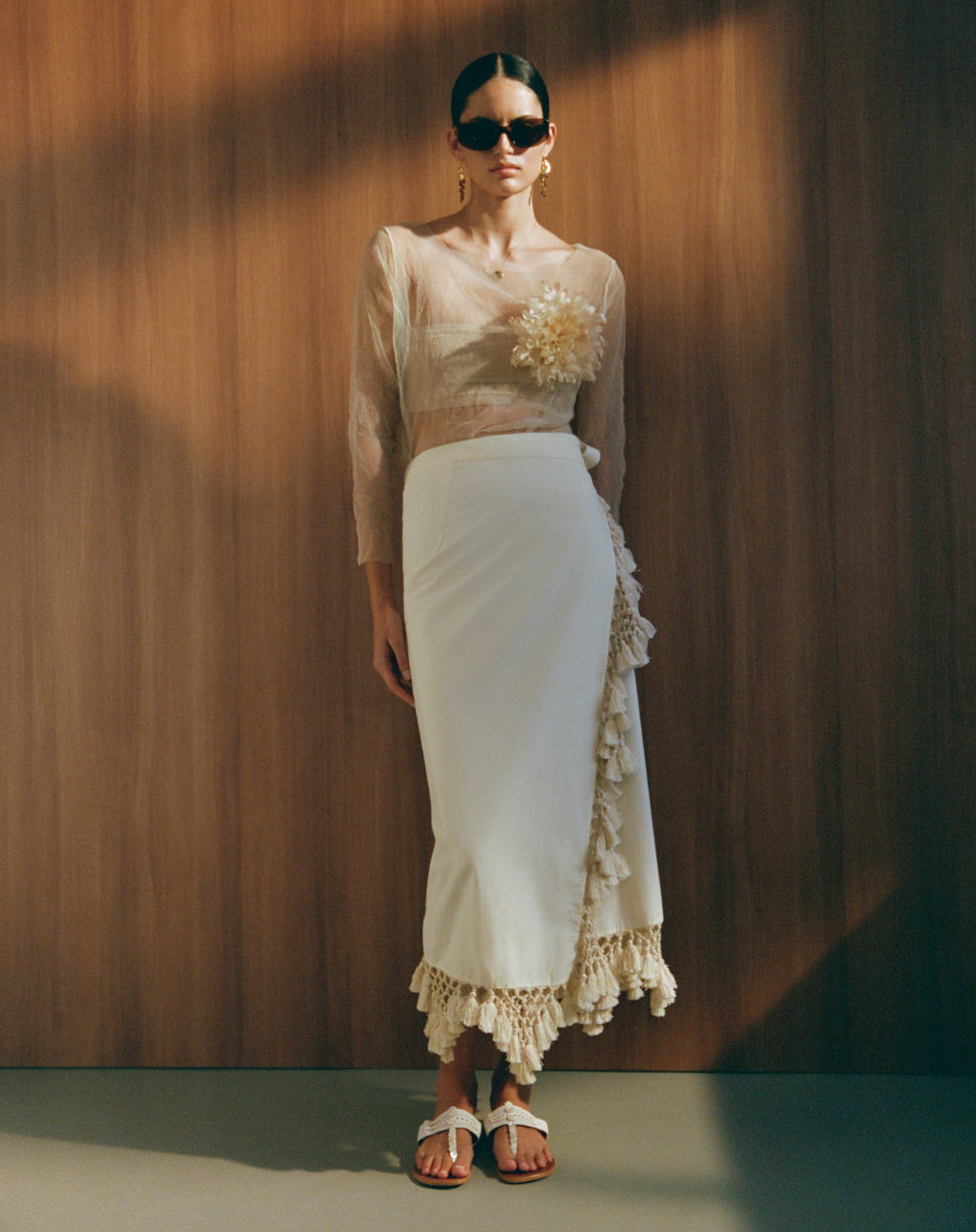 CROCHET WRAP SKIRT