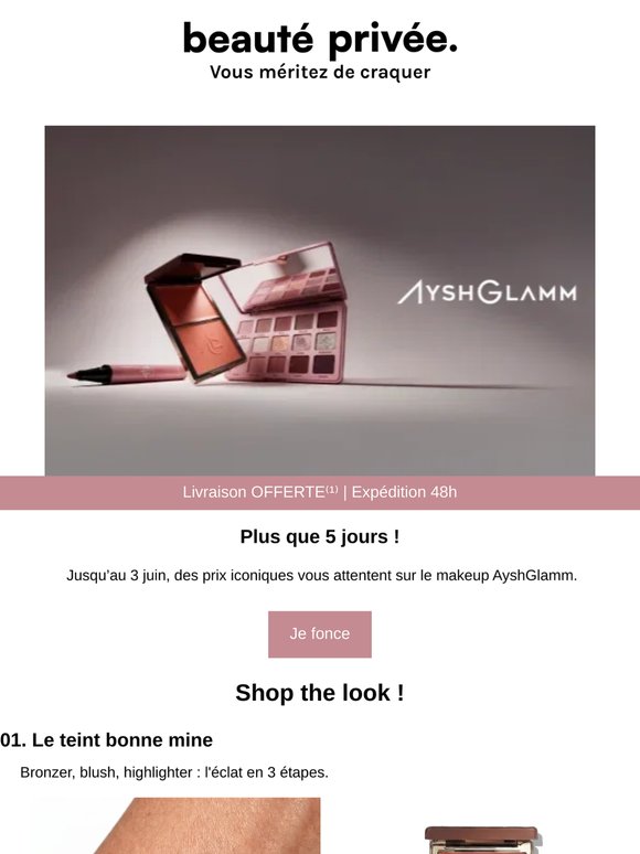 AyshGlamm à prix iconiques… plus que 5 jours !