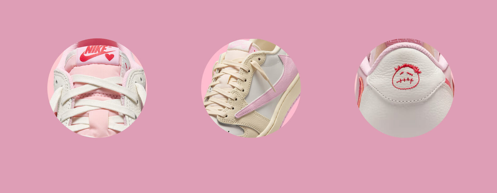 Air Jordan x Travis Scott 1 Low OG 'Tropical Pink'
