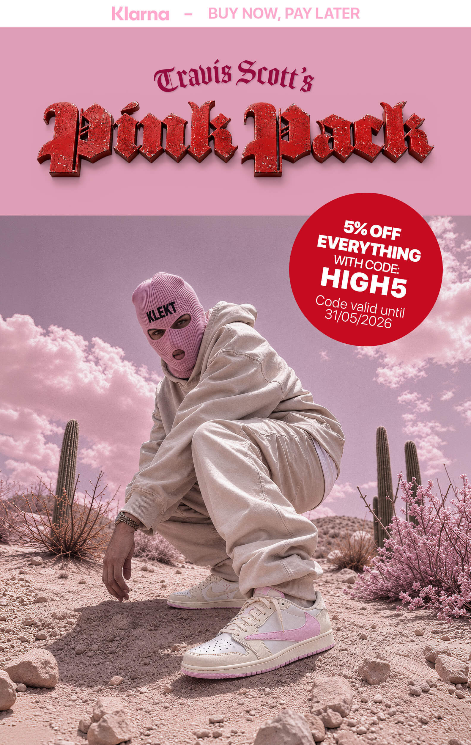 Air Jordan x Travis Scott 1 Low OG Pink Pack SHOP THE DROP
