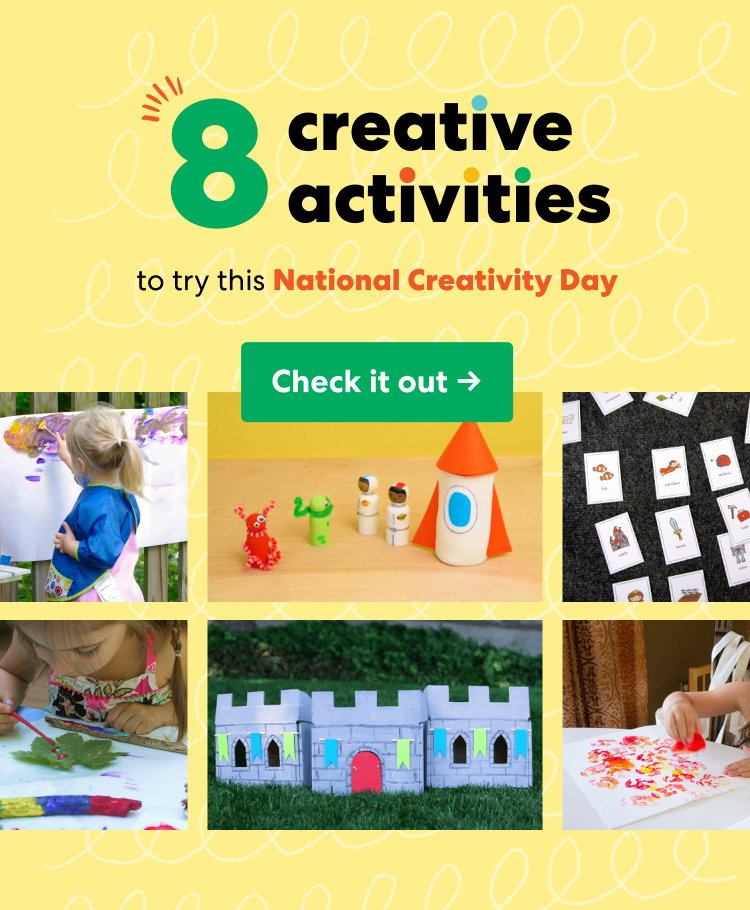 8 creative activities to try this National Creativity Day. Check it out!
