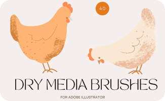 Dry Media Brushes