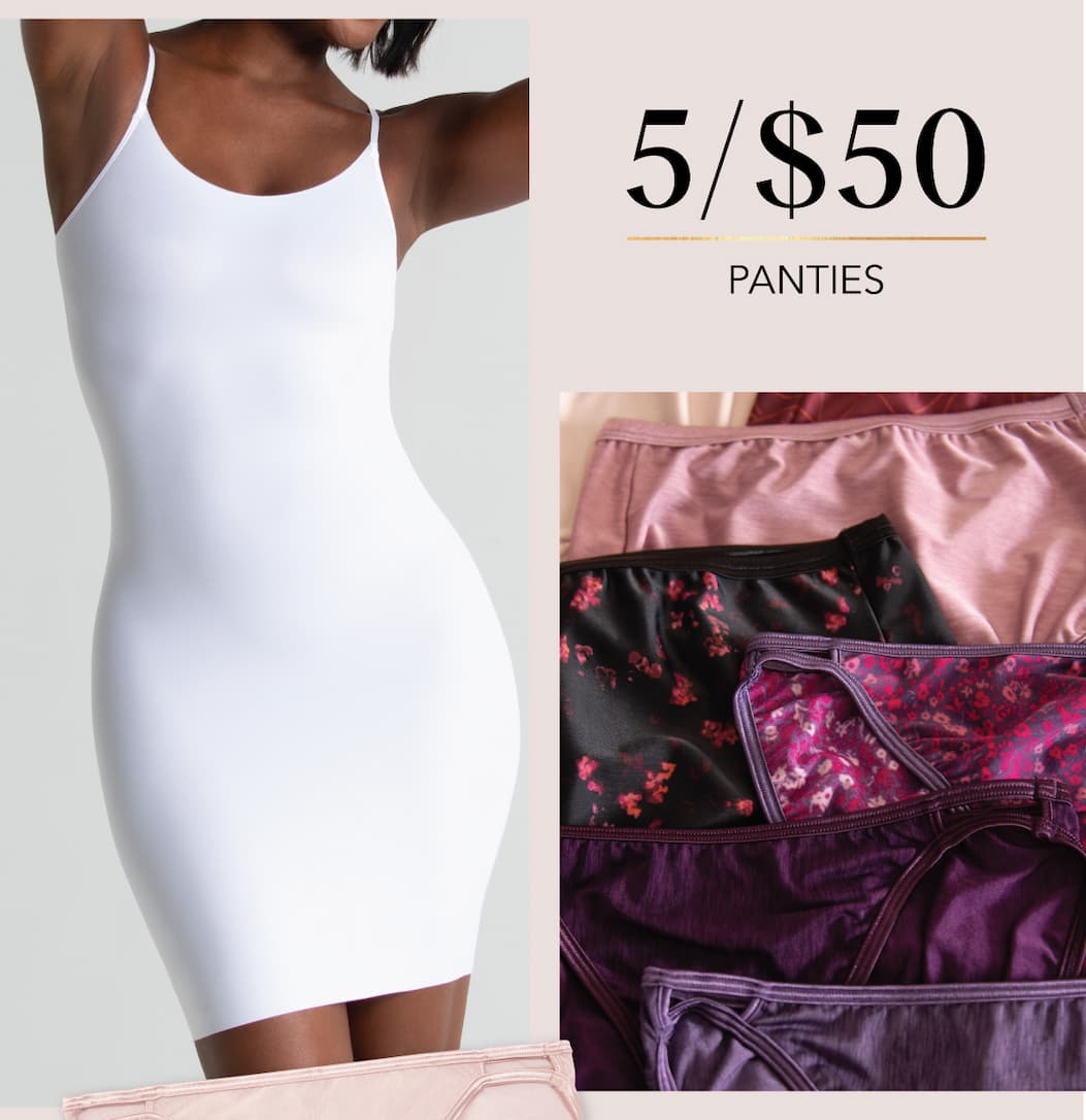 5/$50 panties