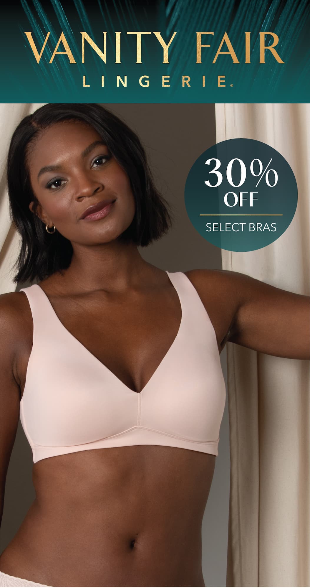 30% off select bras