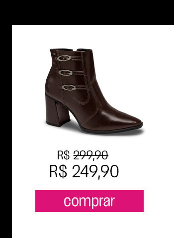 Bota Dakota de Cano Curto Marrom