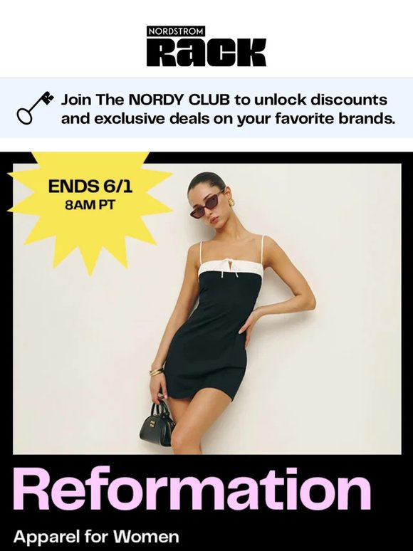 Shhh … Private Sale: Reformation