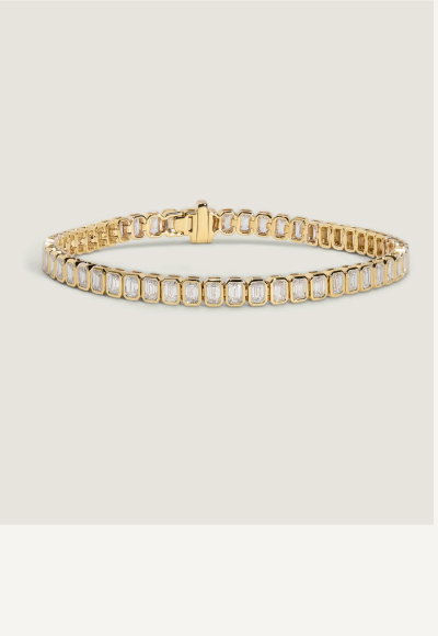 Venus Bezel Tennis Bracelet