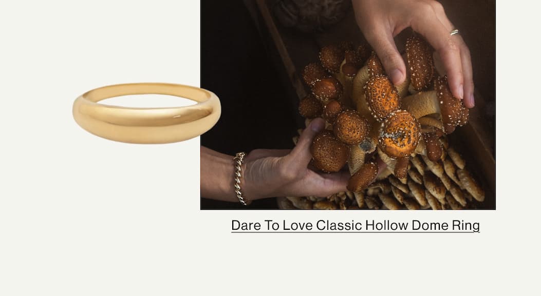 Dare to Love Dome Ring