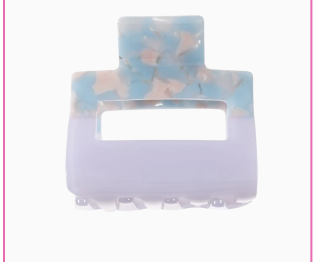 Claw Clip (Square) - Blue