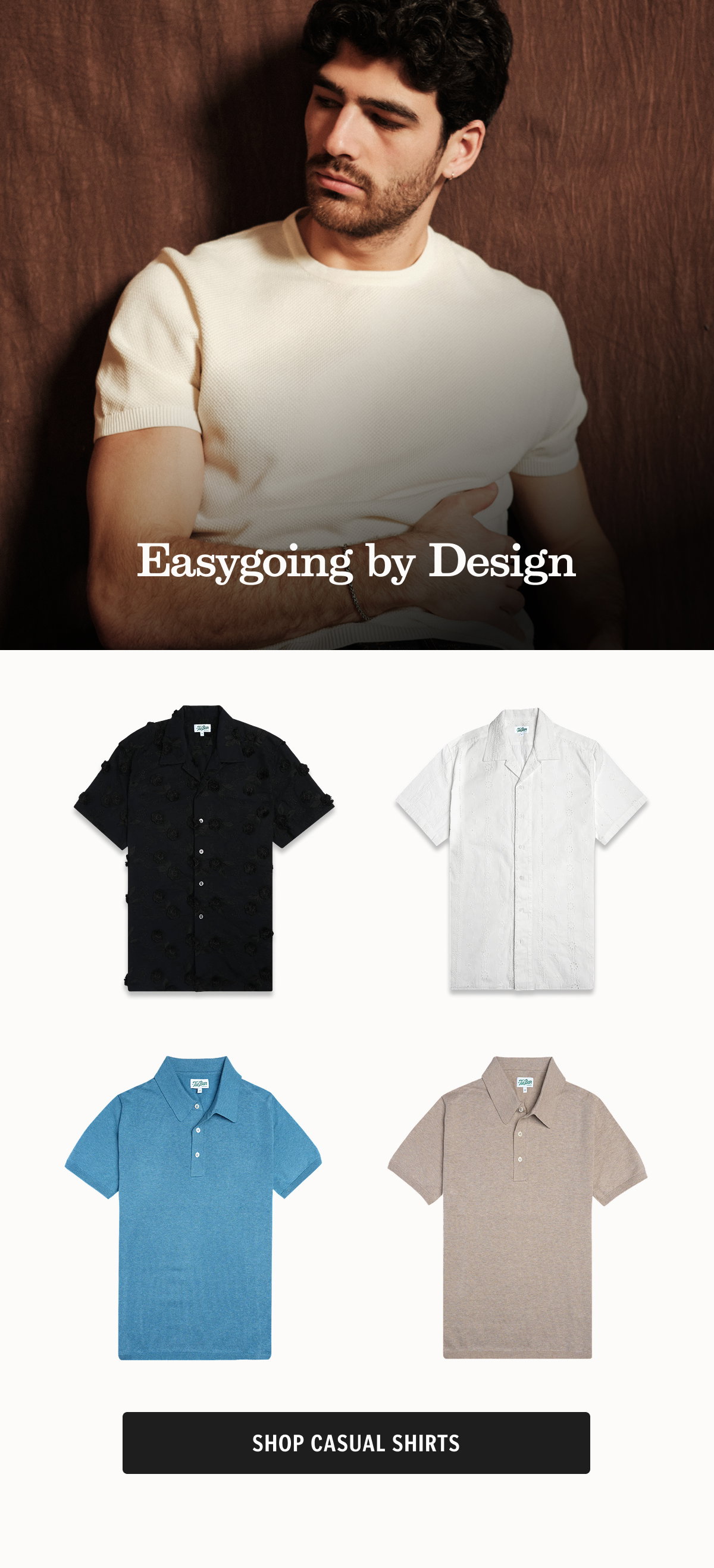 Easygoing by Design. Shop Casual Shirts