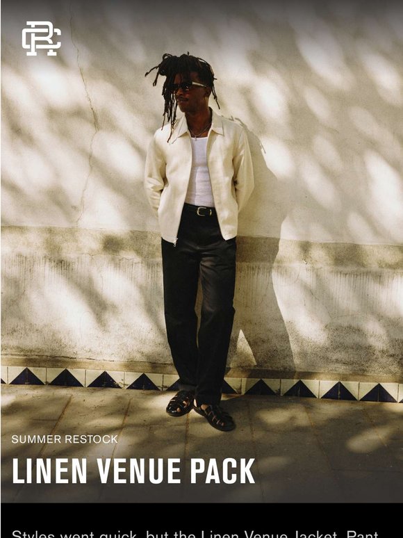 Summer Restock: Linen Venue Pack