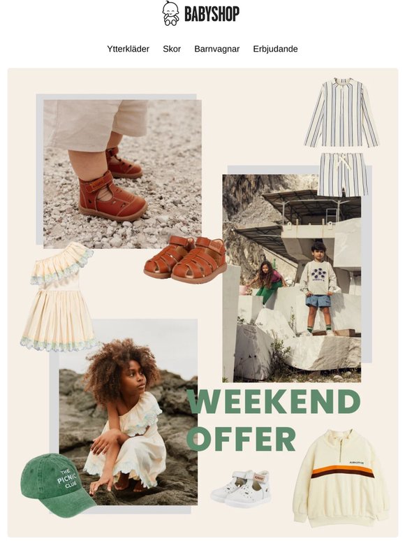 ☀️ Your 100 kr off - Weekend Offer