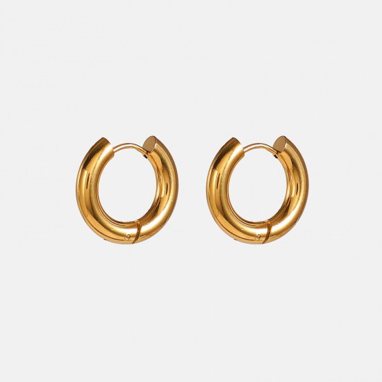 Stainless Steel Hoop Earrings