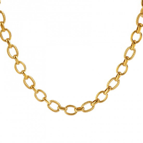 Stainless Steel Basic Chain Necklace