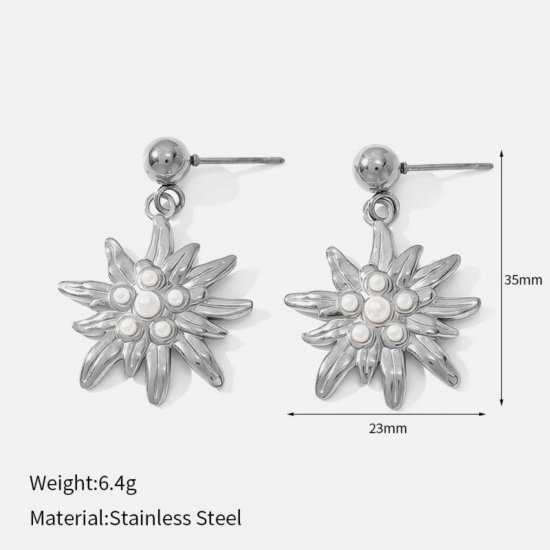 Stainless Steel Dangle Earrings