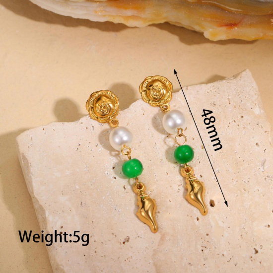 Stainless Steel Dangle Earrings