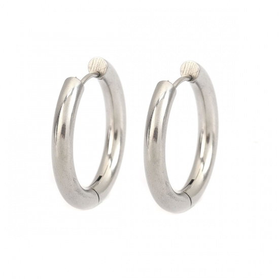 Stainless Steel Hoop Earrings