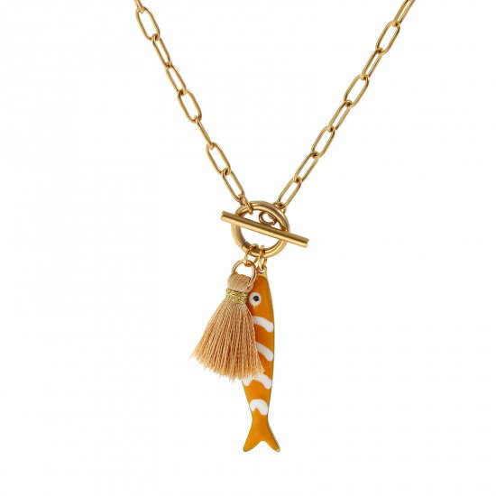 Stainless Steel Charm Necklaces