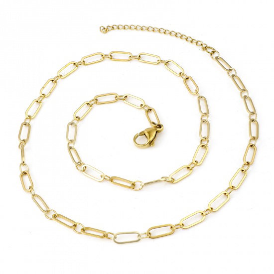 Stainless Steel Basic Chain Necklace