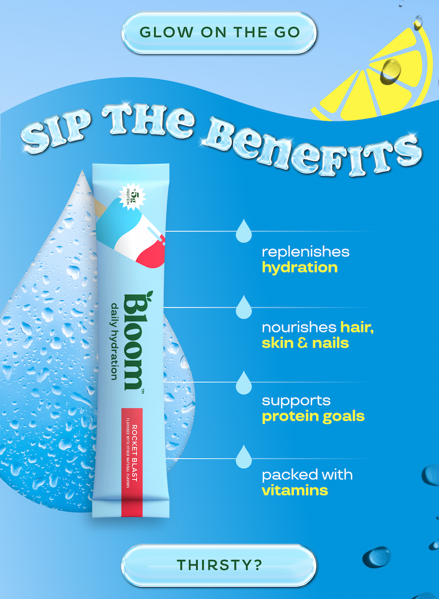 New Daily Hydration - the better replenisher with 5g of protein