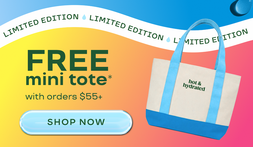 New Daily Hydration - the better replenisher with 5g of protein