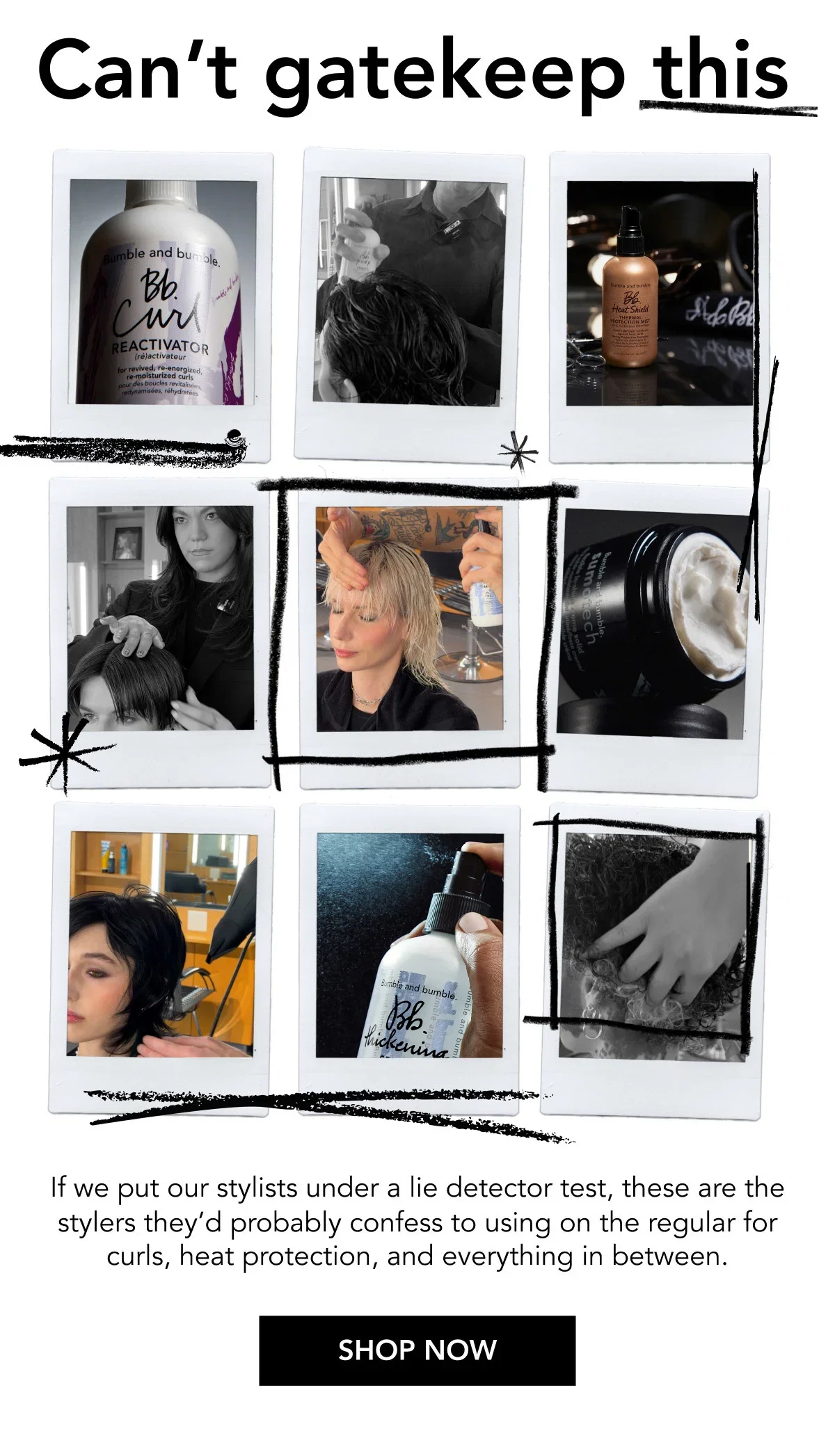 Can’t gatekeep this | If we put our stylists under a lie detector test, these are the stylers they’d probably confess to using on the regular for curls, heat protection, and everything in between. | SHOP NOW