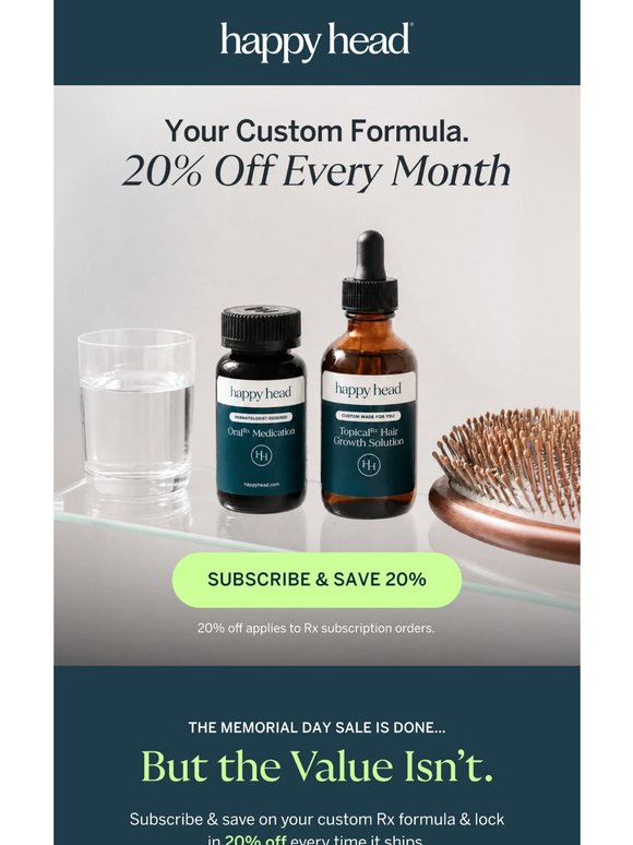 The sale's over. The savings aren't.