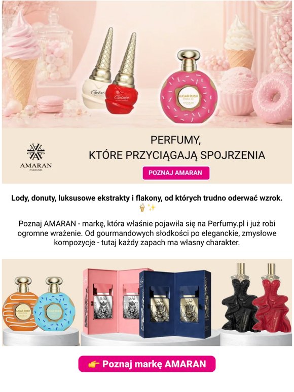 — —, lody, donuty i luksusowe ekstrakty? Poznaj AMARAN 🍦