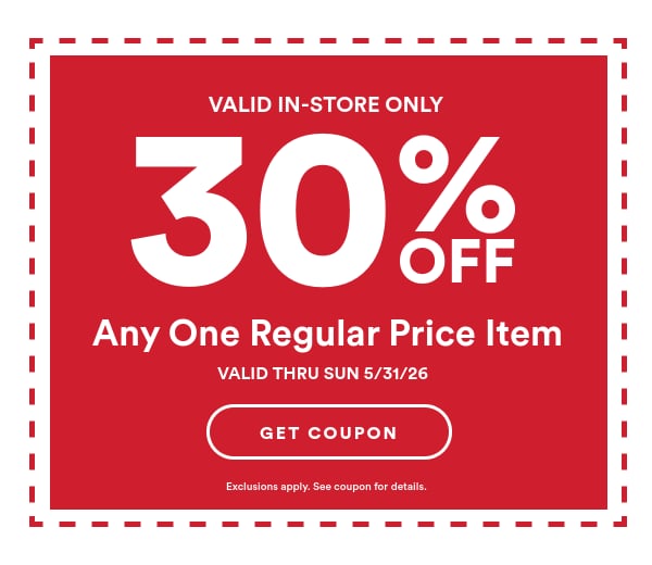 Coupon shown - Click here to get your coupon - Exclusions apply. See coupon for details.