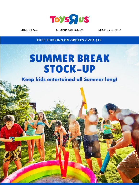 Stock-up for Summer ☀️