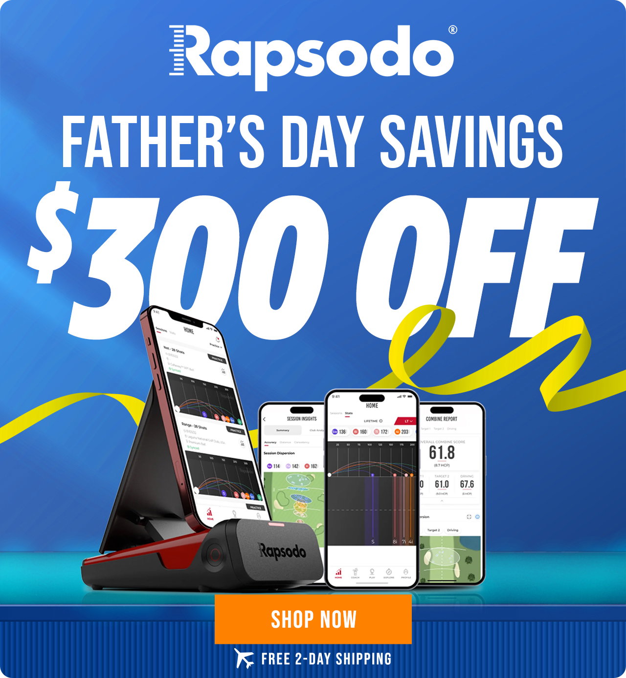Rapsodo Mobile Launch Monitor | $300 OFF