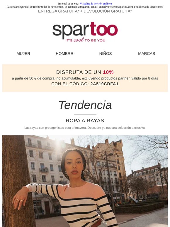 🦓 La temporada de rayas ha llegado. Envío gratuito.