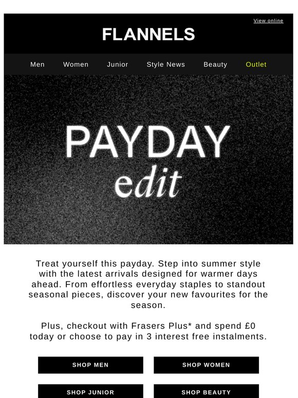 Payday is finally here