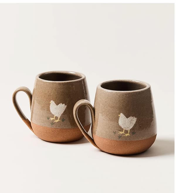 Handmade Hen Mug