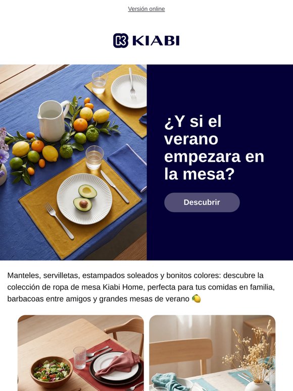 La mesa del verano ☀️