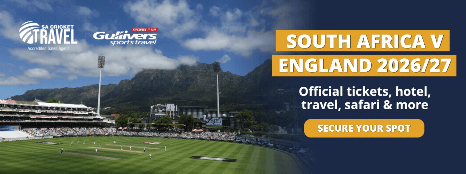 Gullivers Sports Travel Cricket Tour