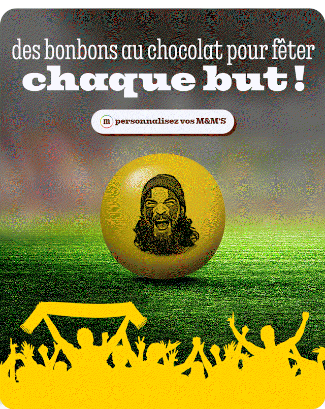 PERSONNALISEZ VOS M&M'S